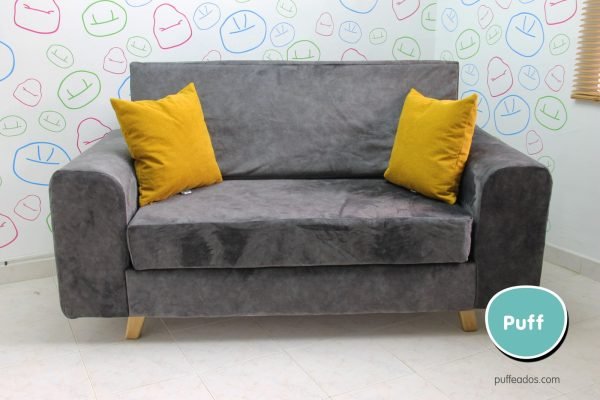 Mueble doble en Microfibra Peach