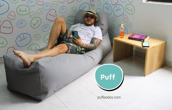 Puff Playero en Sintético Vértigo Antirasguños. - Imagen 4