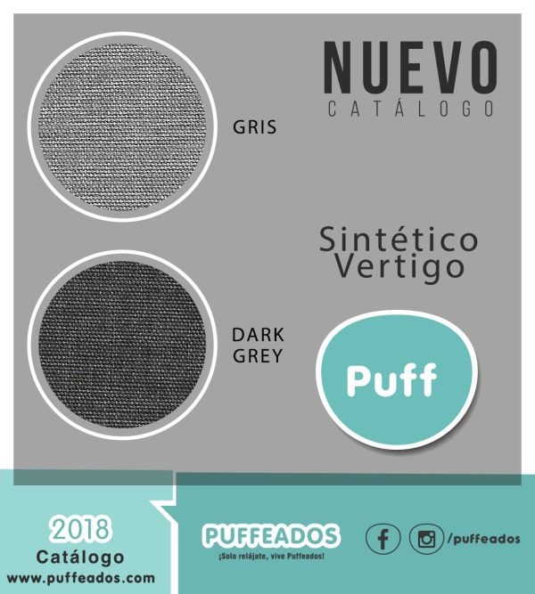 Puff Pera Normal en Sintético Vertigo Gama Alta (Antirasguños) - Imagen 13