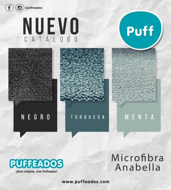 Puff Poltrona Microfibra Anabella Anti Líquidos - Imagen 4