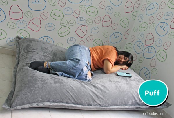 Puff Almohada Gigante (Piel de durazno)