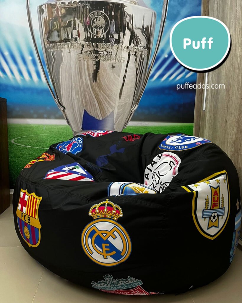 Puff de equipos de futbol